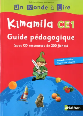Un Monde à Lire - Kimamila CE1 - série rouge - guide pédagogique + cd