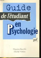 GUIDE DE L'ETUDIANT EN PSYCHOLOGUE
