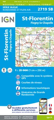 Série bleue [nouveau format], 2719SB, 2719Sb Saint-Florentin/Flogny-La-Chapelle