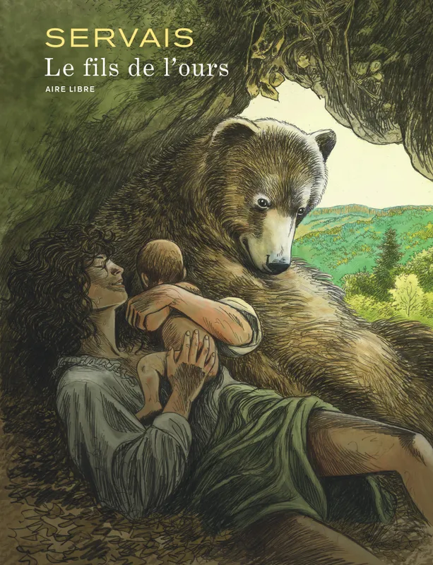 Livres BD BD adultes Le fils de l'ours Jean-Claude Servais