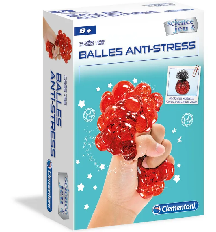 Jeux et Jouets Jeux éducatifs et scientifiques Jeux scientifiques Crée tes balles anti-stress Clementoni