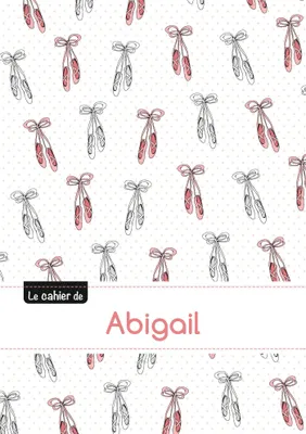Le cahier d'Abigail - Petits carreaux, 96p, A5 - Ballerine