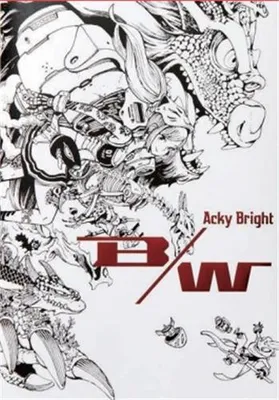 Acky Bright B/W /anglais/japonais