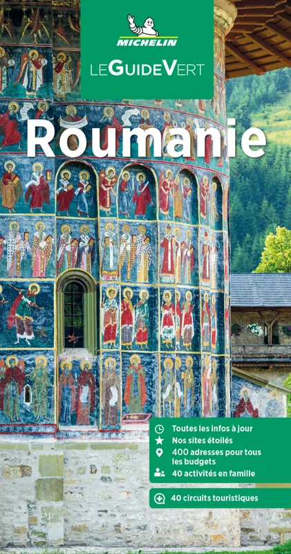 Livres Loisirs Voyage Guide de voyage Guide Vert Roumanie Manufacture française des pneumatiques Michelin,