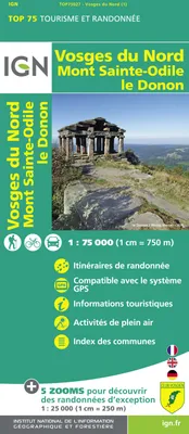 Vosges du Nord - Mont Sainte Odile - Le Donon