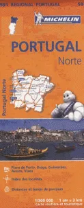Livres Loisirs Voyage Cartographie et objets de voyage Régional Portugal, 591, Carte Régionale Portugal Nord Collectif