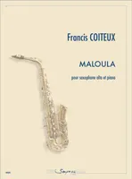 Maloula, Pour saxophone alto et piano
