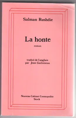 La Honte, roman