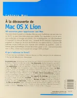 Livres Informatique A la découverte de Mac OS X Lion, [spécial grands débutants !] Mathieu Lavant