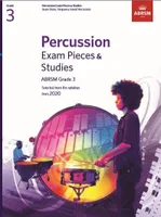 Percussion Exam Pieces & Studies Grade 3, From 2020