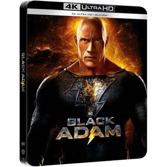 Black Adam (4K Ultra HD + Blu-ray - Édition boîtier SteelBook) - 4K UHD (2022)