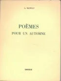 Poèmes pour un automne (recueil)