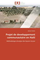 Projet de developpement communautaire en haiti