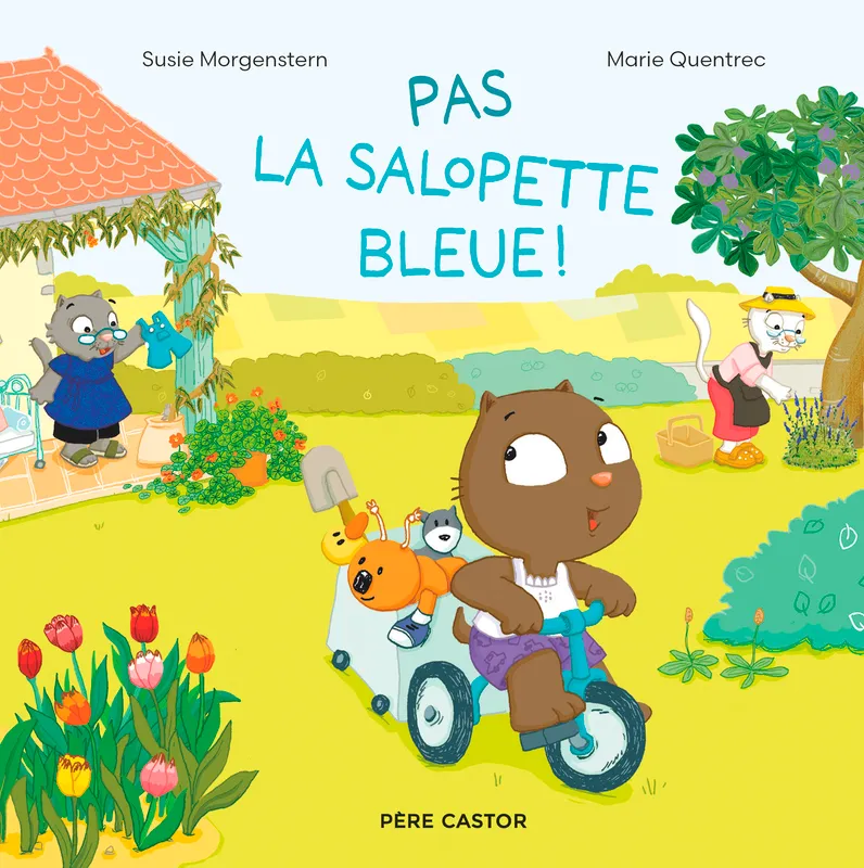 Livres Jeunesse Les tout-petits Albums Pas la salopette bleue ! Susie Morgenstern