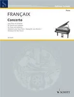 Concerto, pour piano et orchestre. piano and orchestra. Réduction pour piano.