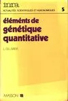 Elements de génétique quantitative