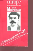 Guy de Maupassant, numéro 772-773 [Misc. Supplies] Collectif