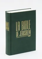 La Bible de Jérusalem - Compacte reliée verte