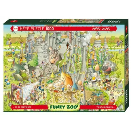 Jeux et Puzzles Puzzles Puzzle 1000 Pcs - Funky Zoo Jurassic habitat Puzzle