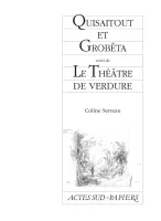 Quisaitout et grobeta, [Rennes, Théâtre national de Bretagne, mars 1993]