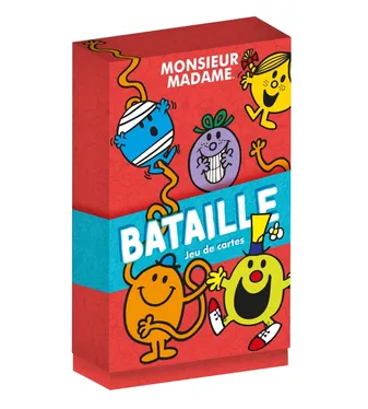 Monsieur Madame - Bataille - Jeu de cartes