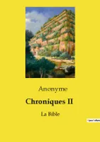 Chroniques II, La Bible