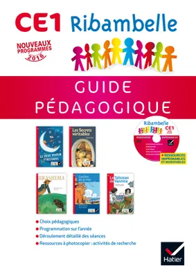 Ribambelle CE1 série rouge éd. 2016 - Guide pédagogique + CD-Rom