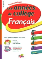 Français, les années de collège (6e, 5e, 4e, 3e)