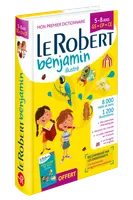 Dictionnaire Robert Benjamin - 5/8 ans - GS/CP/CE