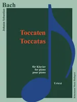 Partition - Bach - Toccatas - pour piano