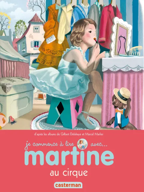 Livres BD Martine au cirque Gilbert Delahaye, Marcel Marlier