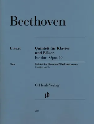 Quintett Fur Klavier Und Blaser Op. 16, Piano Quintet E flat major op. 16