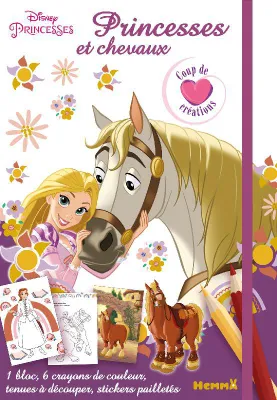 Disney Princesses - Princesses et chevaux Coup de coeur créations