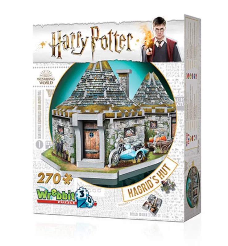 Puzzle 3D - Hutte d'Hagrid - Harry Potter Puzzle 3D