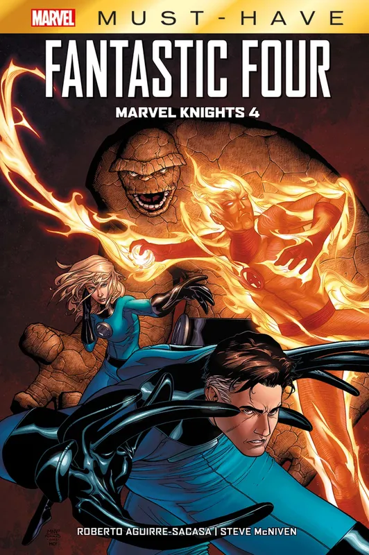 Livres BD Comics Marvel must-have, Fantastic Four: Marvel Knights 4, Marvel knights 4 Steve McNiven
