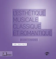 L'esthétique musicale classique et romantique, De kant à wagner