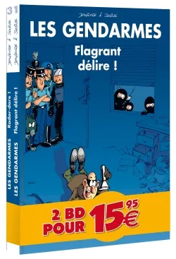Les Gendarmes - pack découverte T1 - T3 Christophe Cazenove, Olivier Sulpice, Jenfèvre