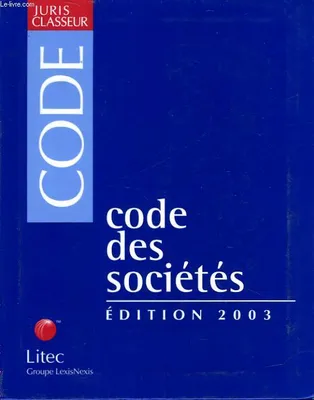 Code des sociétés, 2003
