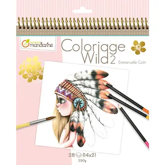 Carnet de coloriage - Wild 2