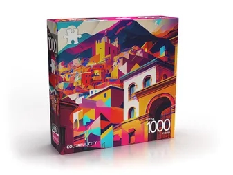 Colorful City - Puzzle 1000 pièces