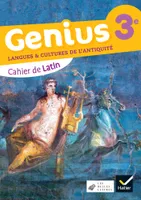 Genius cahier-manuel latin 3e - Ed. 2023 - Cahier de l'élève