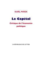 Le Capital, Critique de l’économie politique