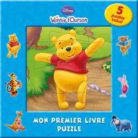 WINNIE L'OURSON : MON PREMIER LIVRE PUZZLE, Winnie l'ourson