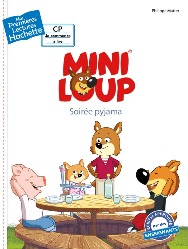 Livres Jeunesse de 6 à 12 ans Premières lectures Mini Loup, Mini-Loup / Soirée pyjama Philippe Matter