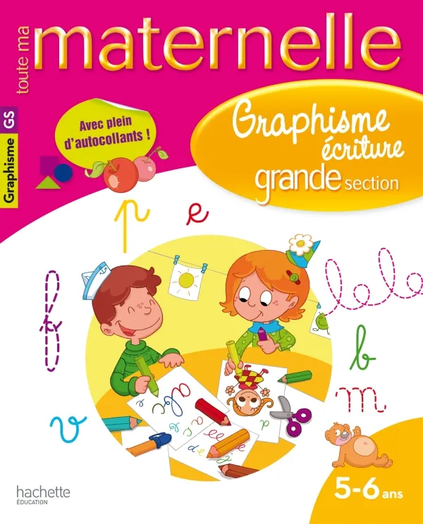 Jeux et Jouets Livres Parascolaire Maternelle Toute ma maternelle - Cahier Graphisme GS christelle Prince