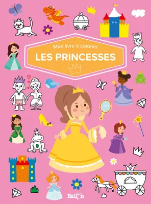 Mon livre à colorier - Les princesses