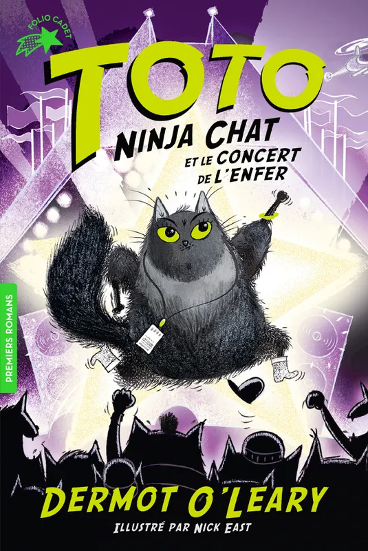 Jeux et Jouets Livres Livres pour les  6-9 ans Romans Toto Ninja chat et le concert de l'enfer Nick East