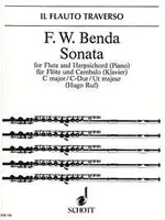 Sonata C major, flute and piano (harpsichord).