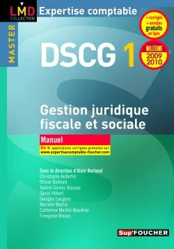 DCG, 1, Gestion juridique, fiscale et sociale, manuel