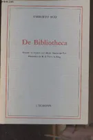 De Bibliotheca